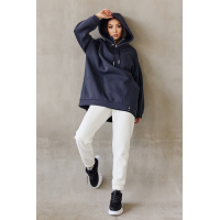 Серый женский образ одежды (комплект - толстовка и брюки) от Seventeen 75