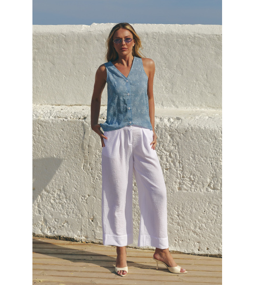 Женский комплект одежды (образ жилет + брюки) от Seventeen 289