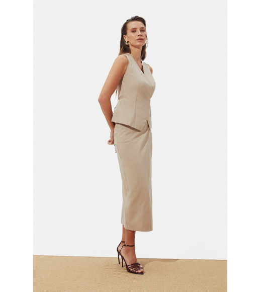 Женский комплект одежды образ (жилет + юбка) от Seventeen 265