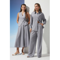 Женский комплект одежды образ (рубашка + брюки) от Seventeen 274