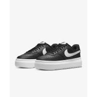 Черные кроссовки женские Nike Court Vision Alta (DM0113-002)