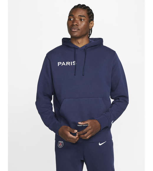 Кофта мужская Nike Paris Saint-Germain Gfa Fleece Hoodie (DN1317-410)
