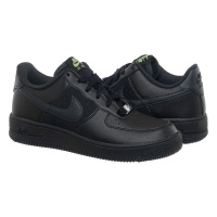 Черные кроссовки женские Nike Ir Force 1 Low Crater Gs Triple Black (DH8695-001)