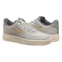 Серые кроссовки мужские Nike Air Force 1 Low Jewel "Light Bone / Pale Vanilla” (DC8894-001)