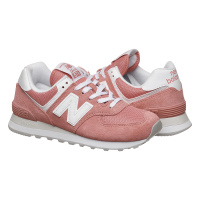 Розовые кроссовки женские New Balance 574 Classic (WL574FP2)