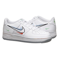 Белые кроссовки женские Nike Air Force 1 Low Gs (DM9473-100)