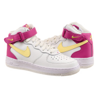 Белые кроссовки женские Nike Air Force 1 Mid (Gs) (DH2933-100)
