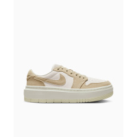 Бежевые кроссовки женские Nike Women's 1 Low Elevate "Tan Suede"(Gs) (DH7004-101)