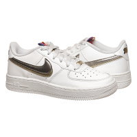 Белые кроссовки женские Nike Air Force 1 Lv8 (Gs) (DH9595-001)