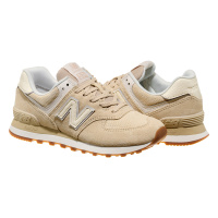 Бежевые кроссовки женские New Balance 574 (WL574NC)