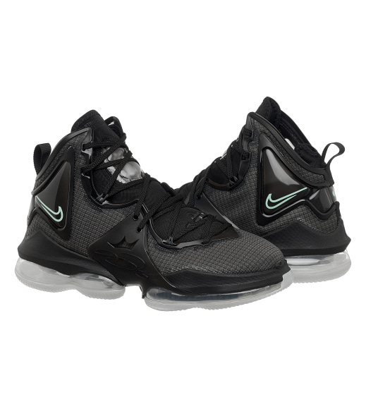 Кросівки чоловічі Nike Lebron Xix Black Green Glow (CZ0203-003)