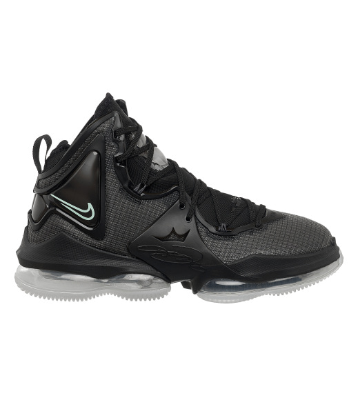 Кроссовки мужские Nike Lebron Xix Black Green Glow (CZ0203-003)