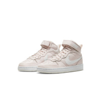 Бежевые кроссовки женские Nike Court Borough Mid 2 Gs (CD7782-601)