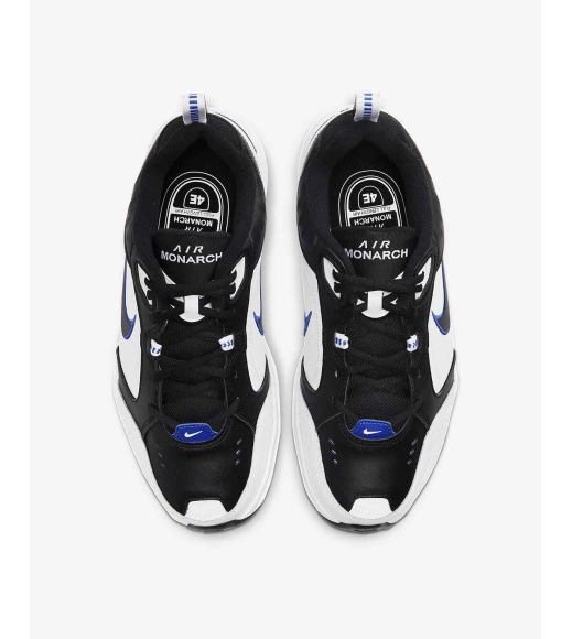 Кросівки чоловічі Nike Men's Air Monarch Iv Black White Training Shoes (416355-002)