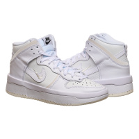 Белые кроссовки женские Nike Dunk High Up (DH3718-100)