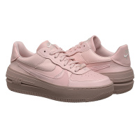Розовые кроссовки женские Nike Force 1 Plt (DJ9946-600)
