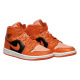 Кросівки жіночі Jordan 1 Mid Orange Black (DM3381-600)