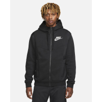 Кофта мужская Nike Sportswear Hybrid Full-Zip Fleece Hoodie (DO7228-010)