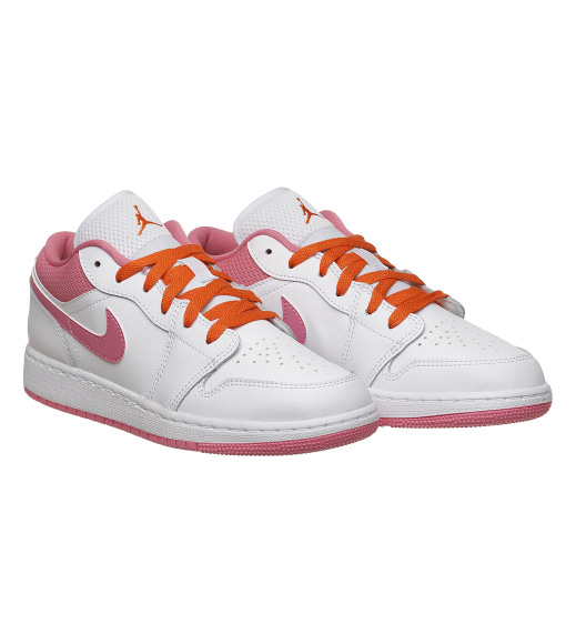 Кроссовки женские Nike 1 Low Gs 'White Safety Orange Pinksicle (DR9498-168)