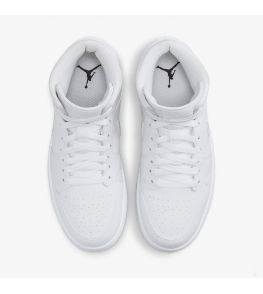 Белые кроссовки женские Nike Wmns Air Jordan 1 Mid (DV0991-111)
