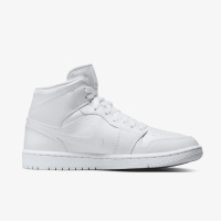 Белые кроссовки женские Nike Wmns Air Jordan 1 Mid (DV0991-111)