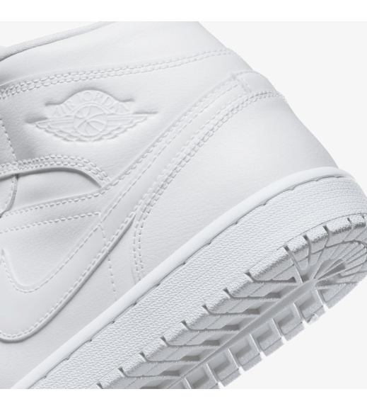 Белые кроссовки женские Nike Wmns Air Jordan 1 Mid (DV0991-111)