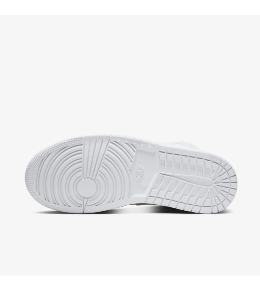 Белые кроссовки женские Nike Wmns Air Jordan 1 Mid (DV0991-111)