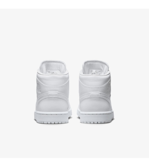 Белые кроссовки женские Nike Wmns Air Jordan 1 Mid (DV0991-111)