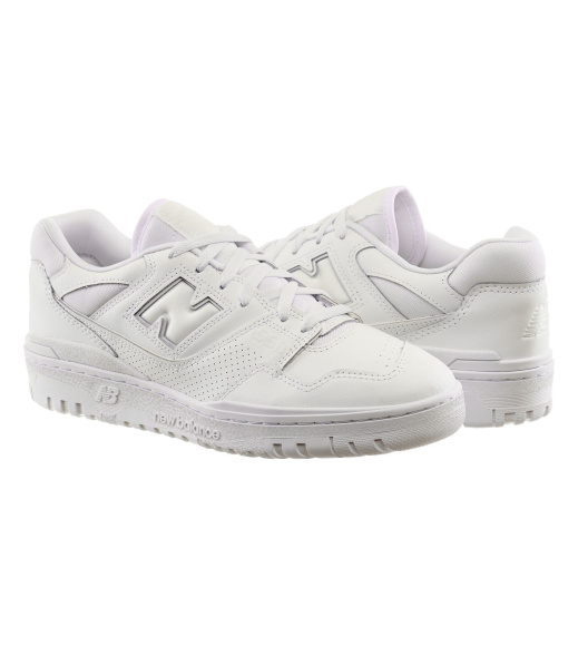 Белые кроссовки мужские New Balance 550 (BB550WWW)