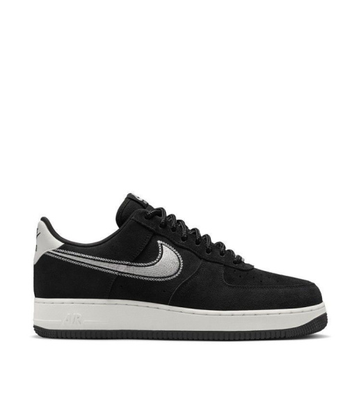 Черные кроссовки мужские Nike Air Force 1 07 Lv8 (HJ4465-001)