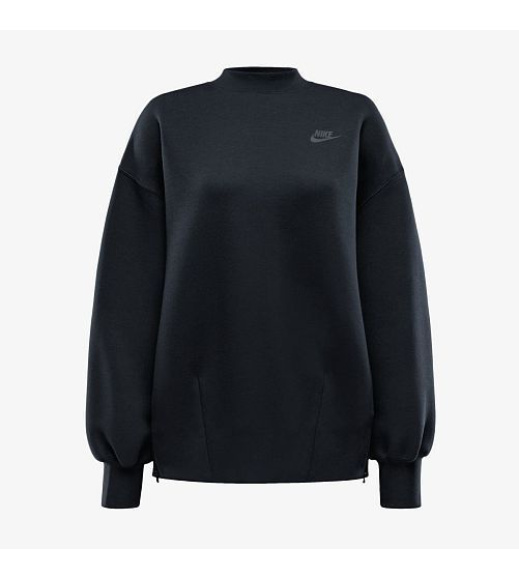 Кофта женская Nike Tech Fleece Oversized Crew Sweat Black (FV8041-010)