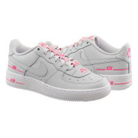 Белые кроссовки женские Nike Air Force 1 Lv8 5 (Gs) (CJ4092-002)