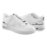 Белые кроссовки женские Nike Air Force 1 Lv8 3 (Gs) (CJ4092-100)
