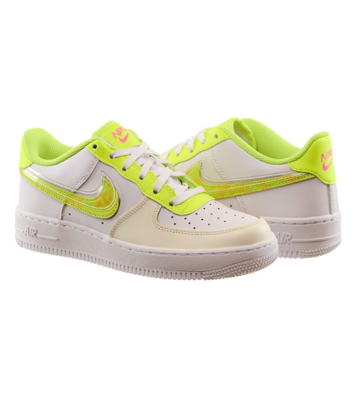 Белые кроссовки женские Nike Air Force 1 Lv8 (Gs) (DV1680-100)