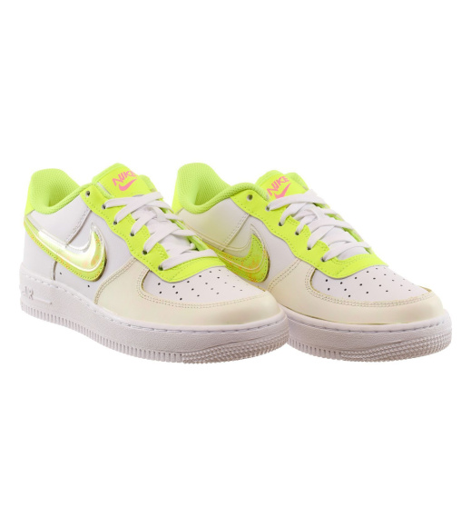 Белые кроссовки женские Nike Air Force 1 Lv8 (Gs) (DV1680-100)