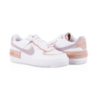 Белые кроссовки женские Nike W Air Force 1 Shadow White (CI0919-113)