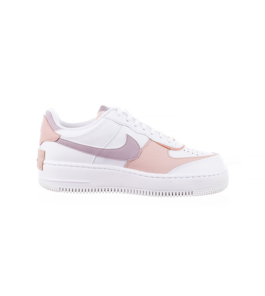 Белые кроссовки женские Nike W Air Force 1 Shadow White (CI0919-113)