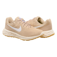 Бежевые кроссовки женские Nike Revolution 6 Nn (DC3729-104)