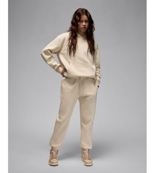 Спортивные штаны женские Jordan Brooklyn Fleece Beige (FV7077-203)