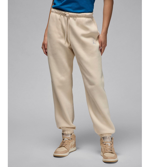 Спортивные штаны женские Jordan Brooklyn Fleece Beige (FV7077-203)