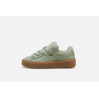 Зеленые кроссовки женские Puma X Fenty Creeper Phatty Nubuck (39681302)