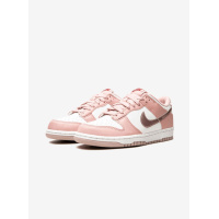 Розовые кроссовки женские Nike Dunk Low Pink Velvet (Gs) (DO6485-600)