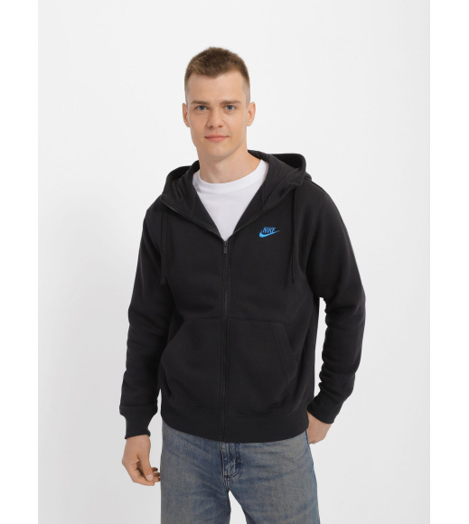 Спортивная кофта мужская Nike Sportswear Club Hoodie (DQ8384-011)