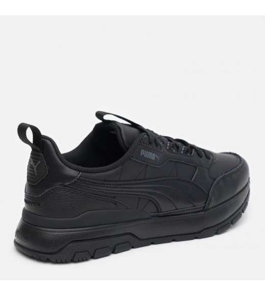 Черные кроссовки мужские Puma R78 Trek Lth (38320201)