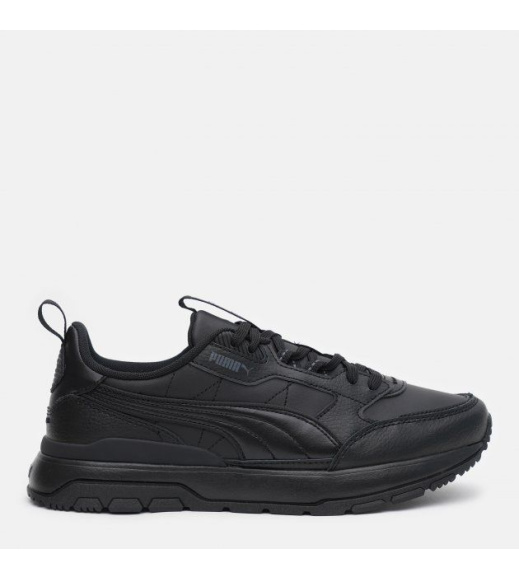 Черные кроссовки мужские Puma R78 Trek Lth (38320201)