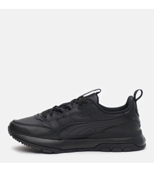 Черные кроссовки мужские Puma R78 Trek Lth (38320201)