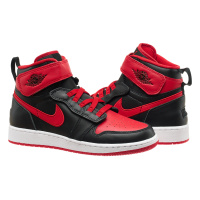 Красные кроссовки женские Jordan 1 Hi Flyease Gs (DC7986-060)
