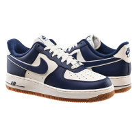Синие кроссовки мужские Nike Air Force 1 07 Lv8 (DQ7659-101)