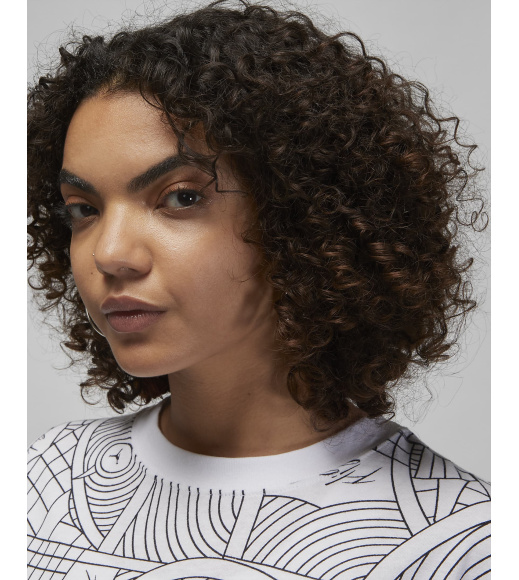 Кофта женская Jordan Flight Women's Printed Long-Sleeve T-Shirt (DV1426-100)