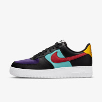 Черные кроссовки мужские NIKE AIR FORCE 1 07 LV8 EMB DH7436-001